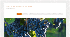 Desktop Screenshot of antichivinidisicilia.it